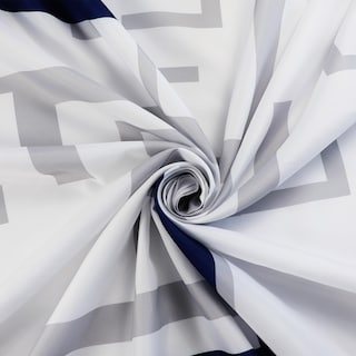Foto 5 | Foto 5 | Cortina De Ducha Yiartaan  Moderna  Geométrica  Azul  180 X 180 Cm - Venta Internacional.