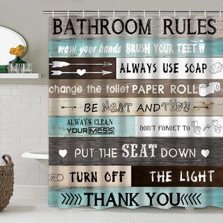Foto 5 | Foto 5 | Set De Decoración De Accesorios De Baño Cortina De Ducha Color Marrón Azulado - Venta Internacional.