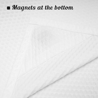 Foto 3 | Foto 3 | Cortina De Ducha Mrs Awesome Microfibra 180 X 190 Cm Color Blanco - Venta Internacional.