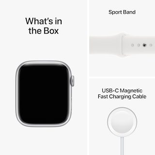 Foto 6 | Foto 6 | Reloj Inteligente Reacondicionado Apple Watch Series 8 Gps + Cellular 45 Mm Plateado - Venta Internacional.