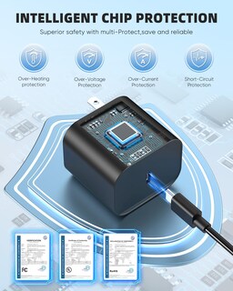 Foto 6 | Foto 6 | Adaptador De Corriente Alterna Charger Meneea De 60 W Para Nintendo Switch 2 Con Cable - Venta Internacional.