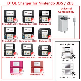 Foto 2 | Foto 2 | Cargador De Juegos Con Adaptador Ac Para Nintendo Dsi Ndsi 3ds/3dsxl - Venta Internacional.