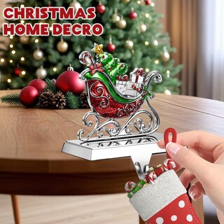 Foto 6 | Foto 6 | Juego De Soportes Navideños Guoer Para Mantle Paquete De 3 - Venta Internacional.