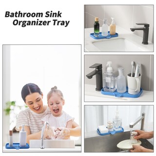 Foto 3 | Foto 3 | Jabonera Micoyang De Silicona Para Baño Con Caño De Desagüe  Color Azul - Venta Internacional.