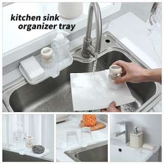 Foto 4 | Foto 4 | Jabonera De Silicona Micoyang Con Caño De Desagüe Para Lavabo - Venta Internacional.