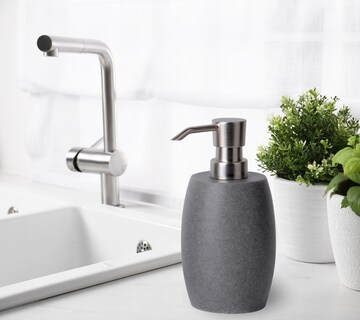 Foto 4 | Foto 4 | Dispensador De Jabón Clasin Home Resina Con Textura De Arenisca 350 Ml Color Gris - Venta Internacional.