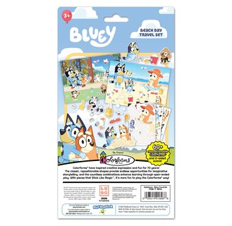 Foto 5 | Foto 5 | Set De Viaje Colorforms Repositionable Pieces Bluey Show 3+ - Venta Internacional.