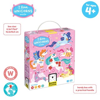 Foto 7 | Foto 7 | Puzzle De Suelo Puzzle Banana Panda I Love Unicorns Para Más De 4 Años - Venta Internacional.
