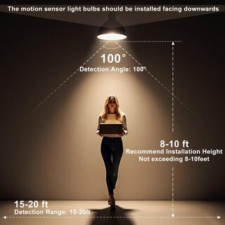 Foto 5 | Foto 5 | Bombilla 7117 Con Sensor De Movimiento 13 W (equivalente A 100 W) Paquete De 3 - Venta Internacional.