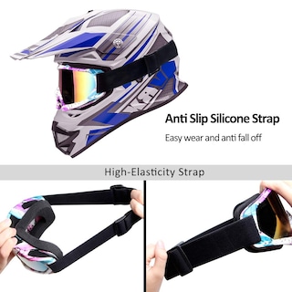 Foto 5 | Foto 5 | Gafas 4-fq Para Moto Todo Terreno Motocross A Prueba De Viento A Prueba De Polvo - Venta Internacional.