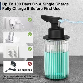 Foto 6 | Foto 6 | Dispensador Automático De Jabón Phneems Foaming 260 Ml Touchless - Venta Internacional.