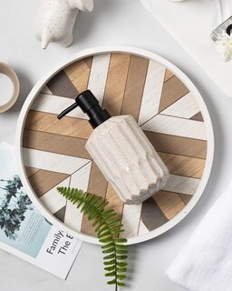 Foto 6 | Foto 6 | Dispensador De Jabón Fe Fun Elements Encimera De Cerámica Para Baño 480 Ml - Venta Internacional.