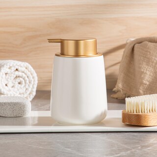 Foto 7 | Foto 7 | Dispensador De Jabón En Espuma Enra Ceramic  350 Ml  Color Beige Moderno - Venta Internacional.