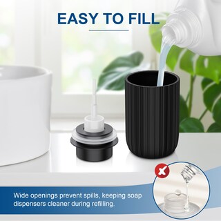 Foto 2 | Foto 2 | Dispensador De Jabón Espumoso Dlirho Ceramic De 350 Ml Para Baño Color Negro - Venta Internacional.