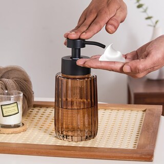 Foto 4 | Foto 4 | Dispensador De Jabón Espumoso Easy-tang Glass 350 Ml Color Marrón Vintage - Venta Internacional.