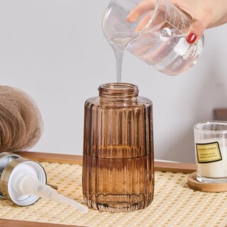 Foto 5 | Foto 5 | Dispensador De Jabón Espumoso Easy-tang Glass 350 Ml Color Marrón Vintage - Venta Internacional.