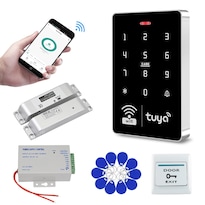 Kit De Sistema De Control De Acceso Qttypelok Wifi Tuya Rfid Ip68 - Venta Internacional.