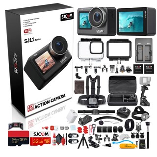 Foto 1 | Foto 1 | Cámara De Acción Sjcam Sj11 Active 4k Con Doble Pantalla Táctil A Prueba De Agua - Venta Internacional.