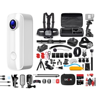 Foto 1 | Foto 1 | Kit De Cámara De Acción Sjcam C100 Plus 1080p A Prueba De Agua De 64 Gb - Venta Internacional.