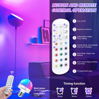 Foto 5 | Foto 5 | Paquete De 4 Bombillas Led Recargables Rgbcw 40 W E26 500 Lm - Venta Internacional.