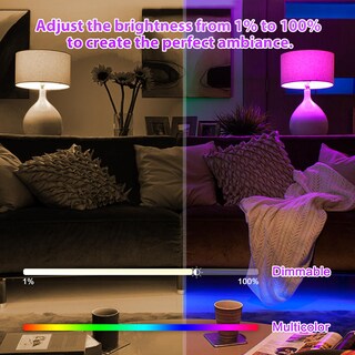 Foto 3 | Foto 3 | Bombilla Led Umleeddlt G9 De 2 5 W Equivalente A 25 W Rgb+cct Paquete De 2 - Venta Internacional.