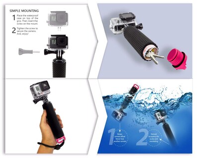 Foto 7 | Foto 7 | Empuñadura Flotante Mipremium Compatible Con Gopro Hero 12-1 - Venta Internacional.