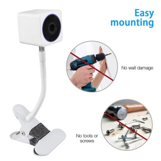 Foto 3 | Foto 3 | Soporte De Cámara Okemeeo Gooseneck Clip Wall Para Wyze Cam Og - Venta Internacional.