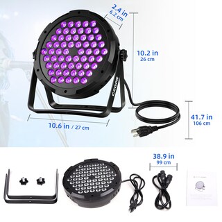 Foto 2 | Foto 2 | Luz Led Par Light Cagor 60 Rgb 90 W Con Control Dmx Activado Por Sonido - Venta Internacional.