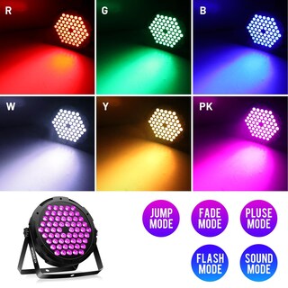 Foto 3 | Foto 3 | Luz Led Par Light Cagor 60 Rgb 90 W Con Control Dmx Activado Por Sonido - Venta Internacional.