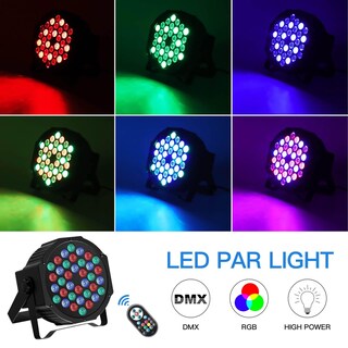 Foto 4 | Foto 4 | Stage Lights U`king 10 Paquetes De 36 Luces Led Rgb Led Par Con Mando A Distancia - Venta Internacional.