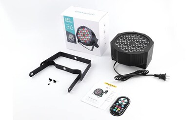 Foto 7 | Foto 7 | Stage Lights U`king 10 Paquetes De 36 Luces Led Rgb Led Par Con Mando A Distancia - Venta Internacional.