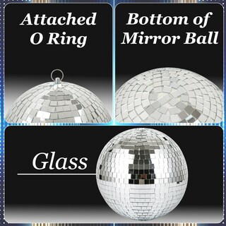 Foto 2 | Foto 2 | Bola De Espejo Colgante Disco Ball Nulink De 6 Pulgadas Para Decoración De Fiestas - Venta Internacional.