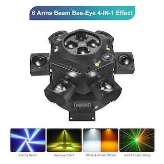 Foto 3 | Foto 3 | Moving Head Dj Lights Olaalite - Lámpara Led Para Escenario (150 W 4 En 1) - Venta Internacional.