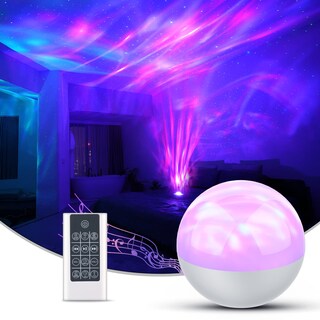 Foto 1 | Foto 1 | Proyector De Luz Nocturna Supfoo Galaxy Con Bluetooth White Noise - Venta Internacional.