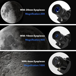 Foto 3 | Foto 3 | Telescopio Hsl70400 Para Niños De 8 A 12 Años Y Adultos 70 Mm De Apertura - Venta Internacional.