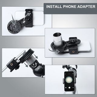Foto 6 | Foto 6 | Telescopio Hexeum De 70 Mm De Apertura Y 500 Mm De Distancia Focal - Venta Internacional.