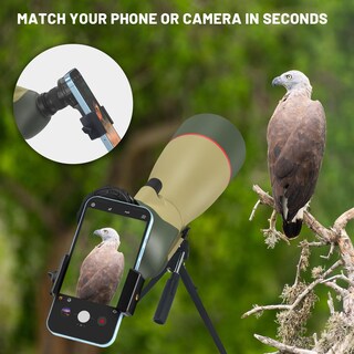 Foto 5 | Foto 5 | Telescopio Wosports 25-75 X 85 Para Observación De Aves Con Trípode - Venta Internacional.