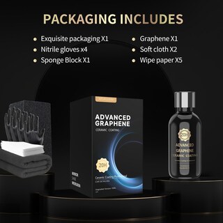 Foto 6 | Foto 6 | Revestimiento Cerámico Weiruixin 20h Advanced Graphene 70 Ml Para Automóviles - Venta Internacional.
