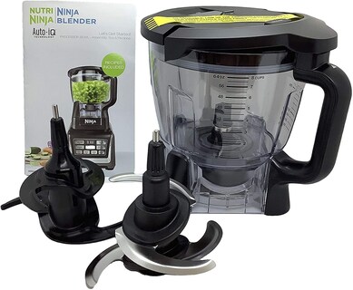 Foto 1 | Foto 1 | Kit De Cuchillas Con Tapa Con Cierre De Cuencos Para Procesador De Alimentos 1 9 L Para Ninja - Venta Internacional.