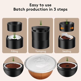 Foto 5 | Foto 5 | Kit De Cápsulas Vertuo Reutilizables Foboull Para Cápsulas Nespresso Vertuo - Venta Internacional.