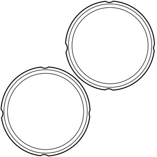 Foto 3 | Foto 3 | Paquete De 2 Anillos De Sellado Para Olla A Presión Eléctrica Instant Pot De 8 Litros - Venta Internacional.
