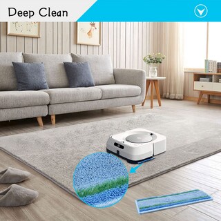 Foto 6 | Foto 6 | Paquete De 12 Almohadillas Húmedas Para Irobot Braava Jet M6 Extolife - Venta Internacional.