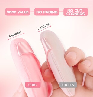 Foto 2 | Foto 2 | Set De Pomos De Maquillaje Mmq Con Forma De Triángulo Terciopelo 8 Piezas - Venta Internacional.