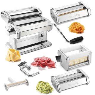 Foto 1 | Foto 1 | Set De 5 Piezas Para Hacer Pasta Cucinapro Deluxe Con Accesorios De Acero - Venta Internacional.