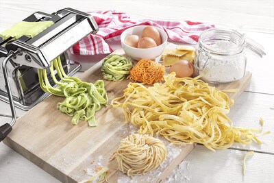 Foto 2 | Foto 2 | Set De 5 Piezas Para Hacer Pasta Cucinapro Deluxe Con Accesorios De Acero - Venta Internacional.