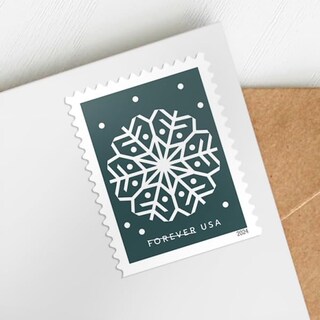 Foto 2 | Foto 2 | Sellos Postales Winter Whimsy Del Servicio Postal De Los Estados Unidos - Venta Internacional.
