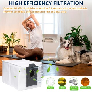 Foto 6 | Foto 6 | Bolsa De Aspiradora Bluearks Compatible Con Dreame L10s Pro Ultra - Venta Internacional.