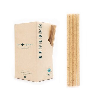Foto 4 | Foto 4 | Pajitas Bio Agave Fibras De Agave Biodegradables De 8 25 Pulgadas 150 Unidades - Venta Internacional.