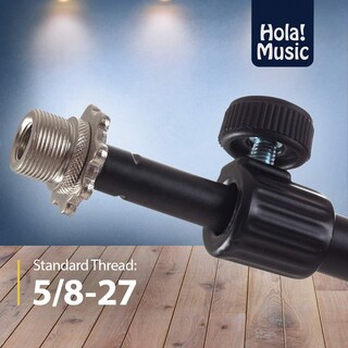 Foto 5 | Foto 5 | Soporte Para Micrófono Hola! Música Hps-101kd Con Altura Ajustable - Venta Internacional.