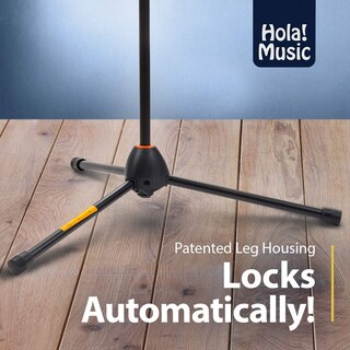 Foto 7 | Foto 7 | Soporte Para Micrófono Hola! Música Hps-101kd Con Altura Ajustable - Venta Internacional.